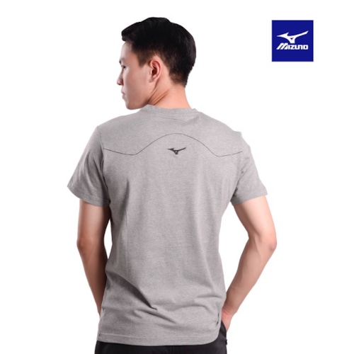 MIZUNO ÁO THỂ THAO T-SHIRT NAM MORELIA PRINT GHI